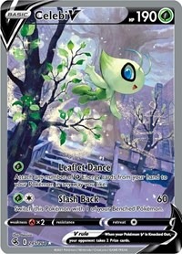 Celebi V (Alternate Full Art) - 245/264 - Fusion Strike